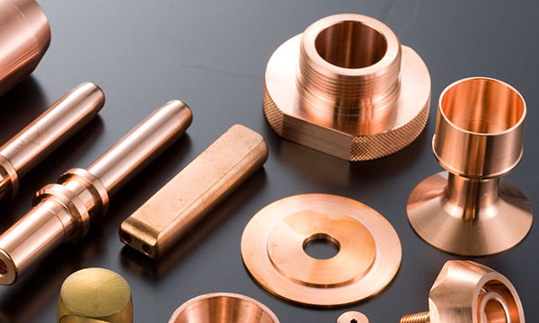 銅切削加工事例